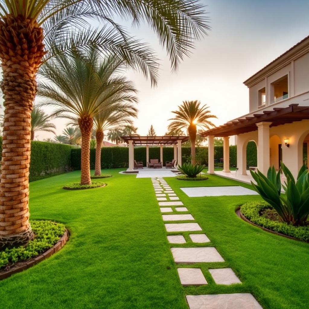 Al Rawdah Family Villa with Mature Landscaped Garden