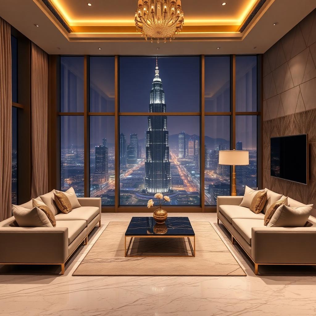 Sky Penthouse in Hittin with KAFD Views