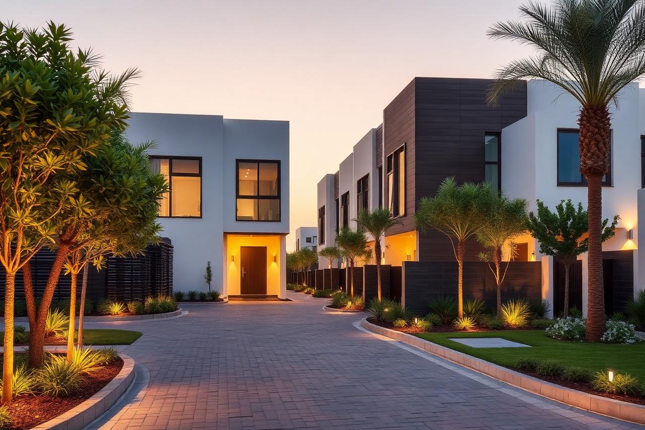 Corner Townhouse in Qurtubah Gated Community