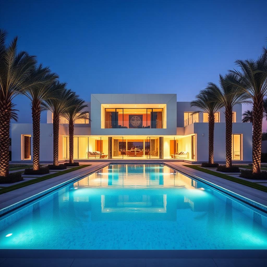 Ultra-Modern Family Villa in Al Narjis with Infinity Pool